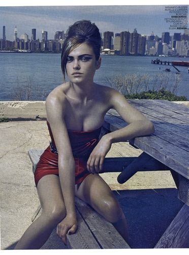 Sophie Vlaming  Marie Claire Italy September 2010 photographer Jacques Olivar 